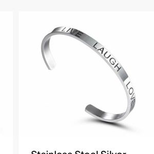 New inspirational quotes stainless steel bracelet